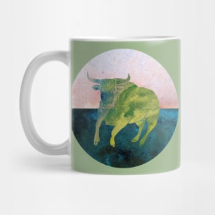 Watercolor Taurus Mug